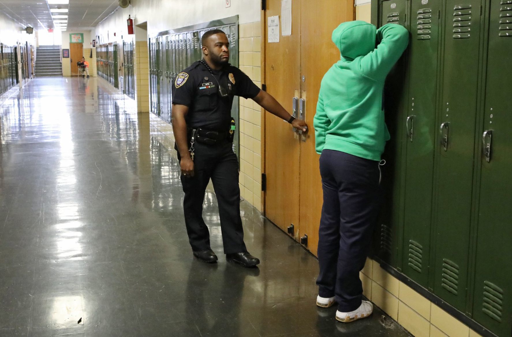 Normandy school resource officer back to his roots
